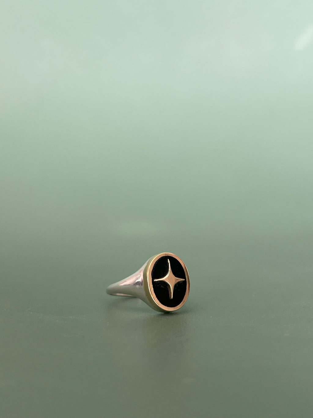 Beam Signet Ring by Goodluck Handmade