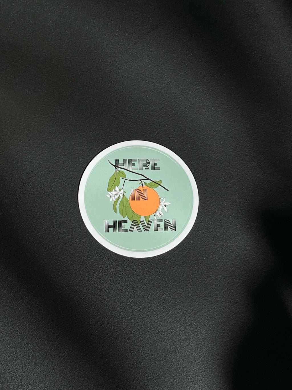 Here In Heaven Citrus Stickers by Catface