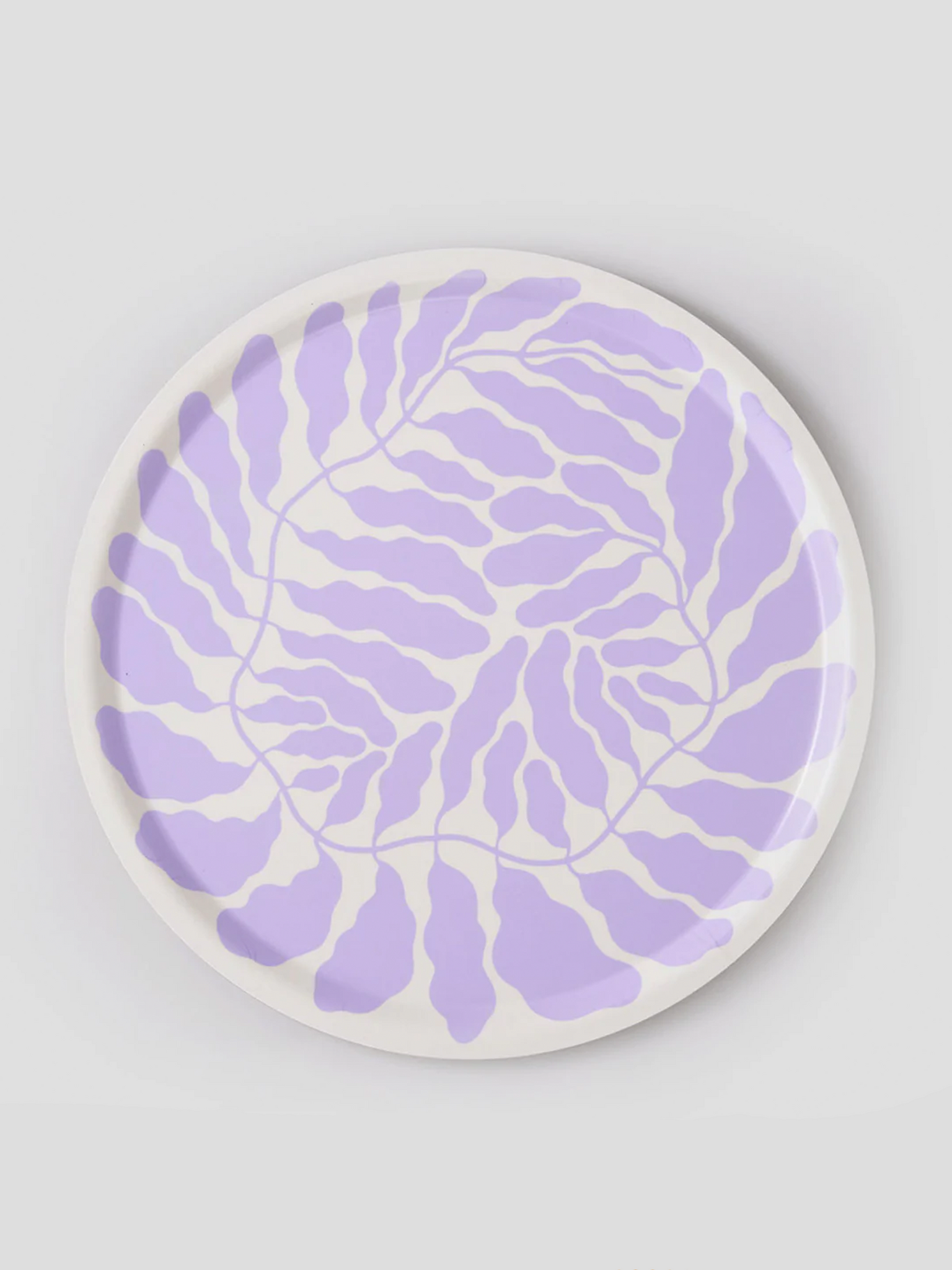 'Lilac Leaves' Tray by Linnéa Andersson