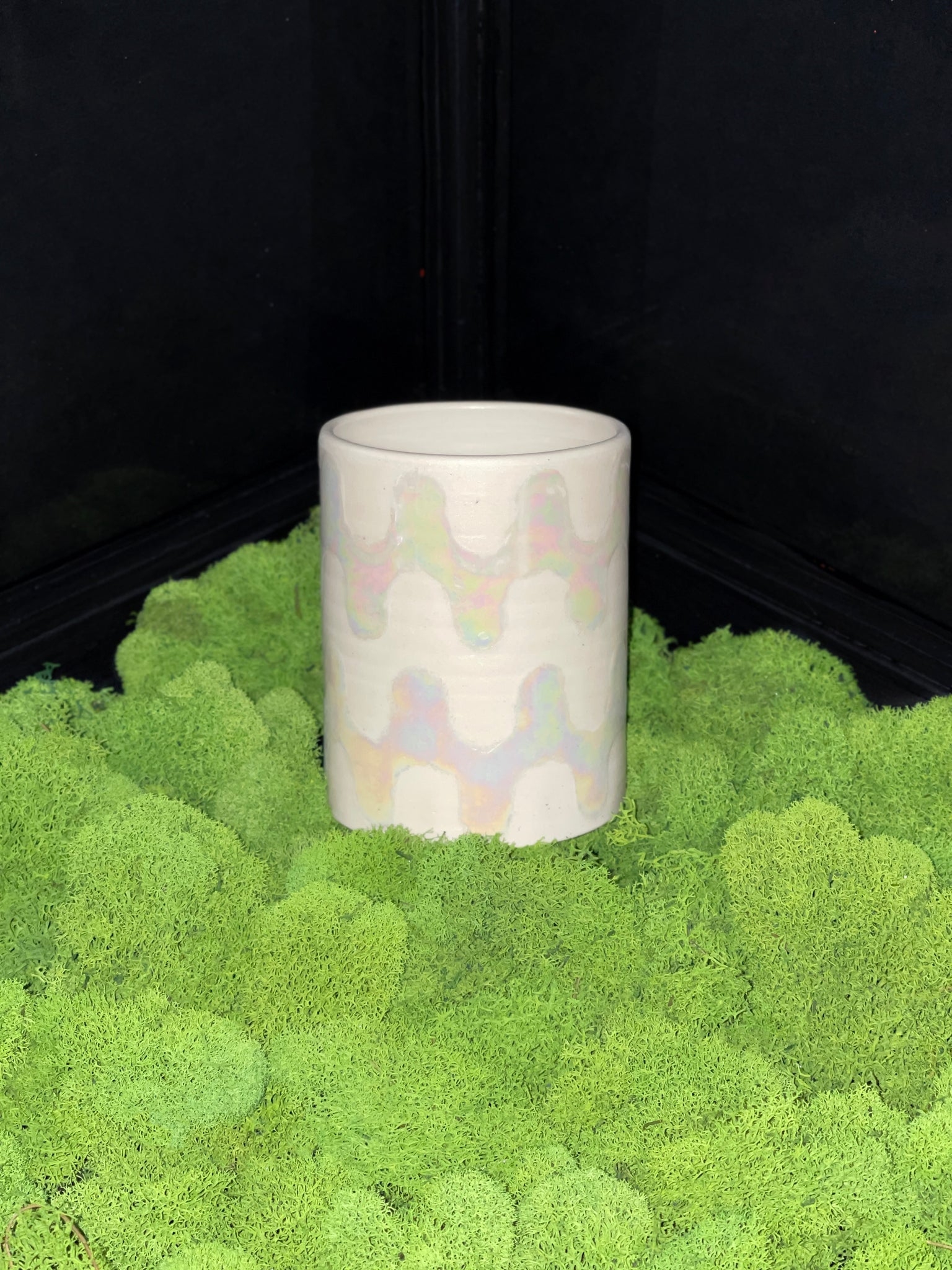 Iridescent Borsani Cup by NonPorous Ceramics