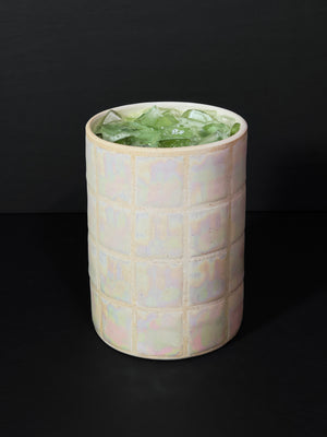 Iridescent Carrelage Cup by NonPorous Ceramics