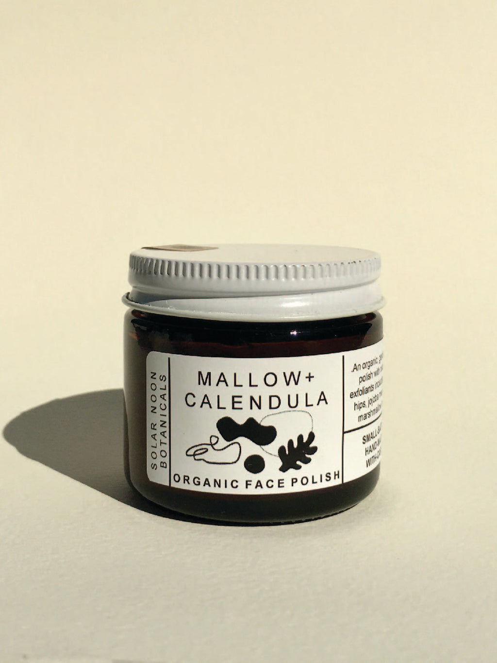 Organic Face Polish Mallow + Calendula by Solar Noon Botanicals