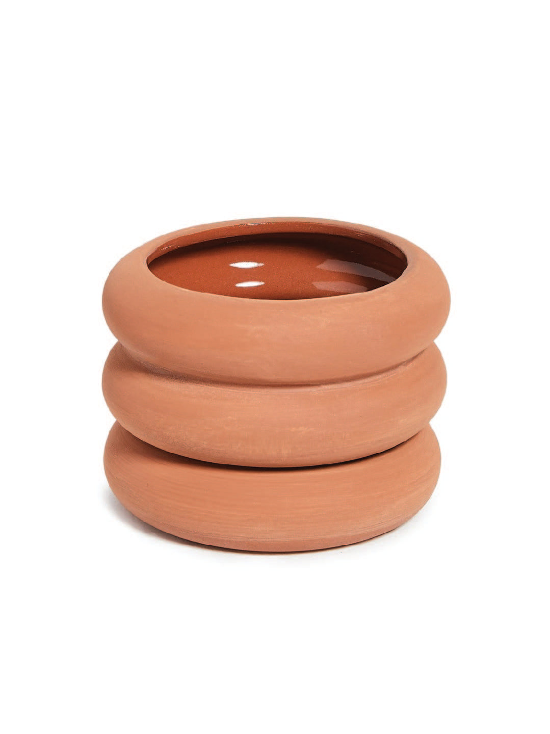 stacking clay pot planter Mini Stacking Planter by Areaware – Here In Heaven