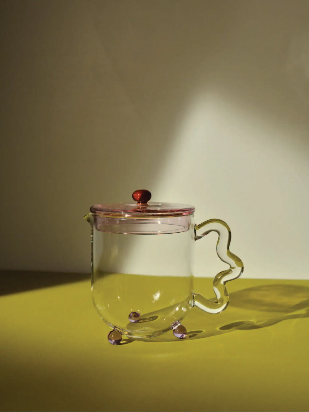 'Bloom' Glass Teapot by Sophie Lou Jacobson