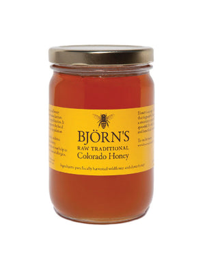 Raw Traditional Honey by Björn's Colorado Honey