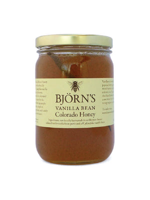 Vanilla Bean Honey by Björns Colorado Honey